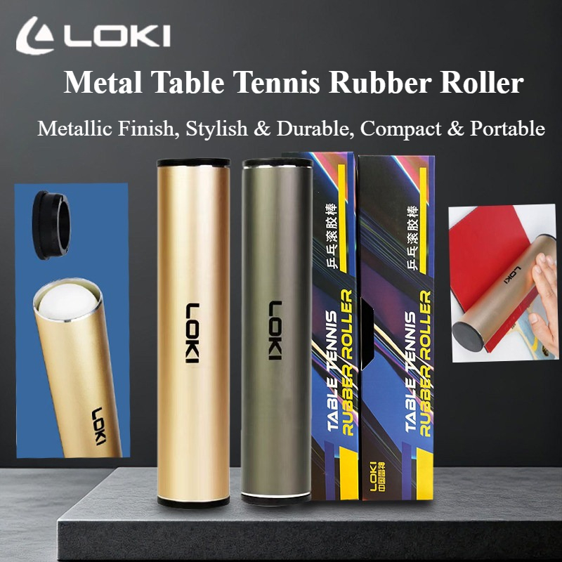 Table Tennis Daily - LOKI Metal Table Tennis Rubber Roller