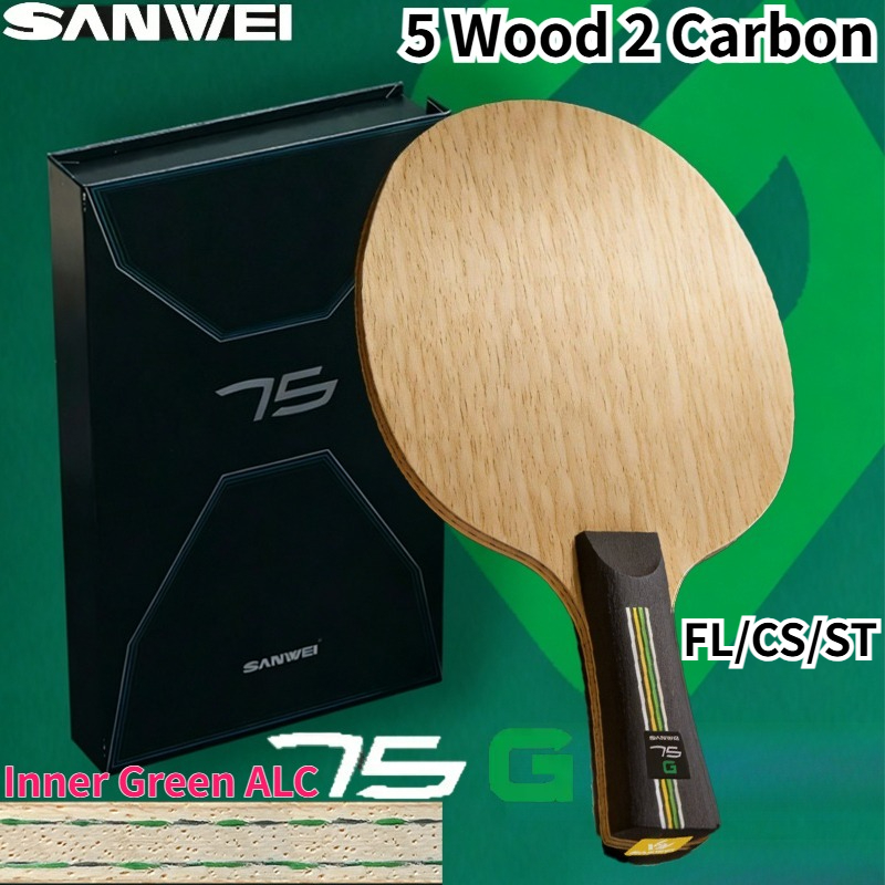 NEW SANWEI 75G Inner Green-ALC - đánh giá và giá Table Tennis Xiom